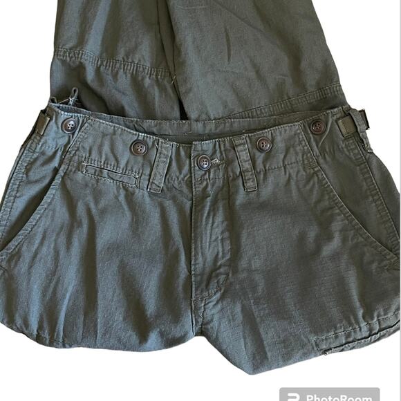 MNML VINTAGE CARGO PANTS OLIVE COTTON SIZE 28 - Picture 8 of 9